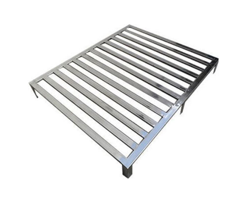 Silver Stainless Steel Industrial Pallet