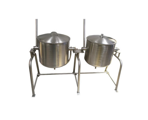Stainless Steel Rice Cooking Vessel