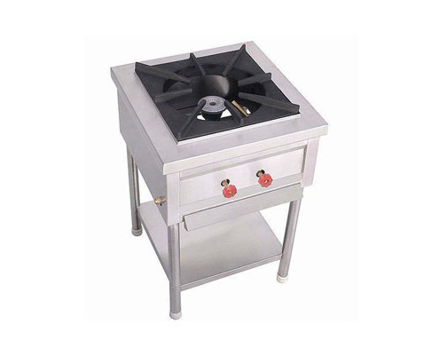 Stainless Steel Single Burner Gas Range