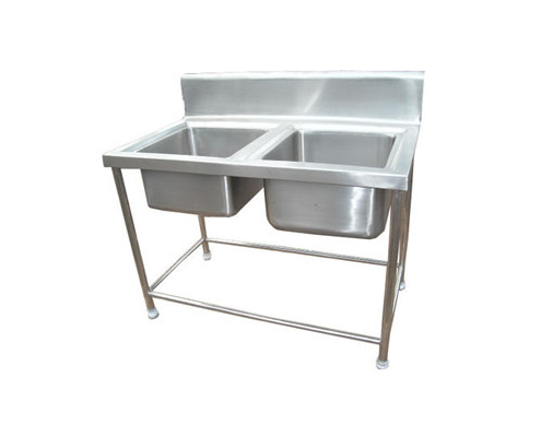 Trio Stainless Steel Double Sink